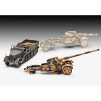 Revell 63371 1/72 Sd.Kfz.9 Famo 21Cm M‚Äö√†√∂‚Äö√†√árser 18 Or 17Cm K Model Set