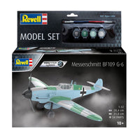 Revell 63653 1/48 Messerschmitt Bf109G-6 Easy Click System Starter Set