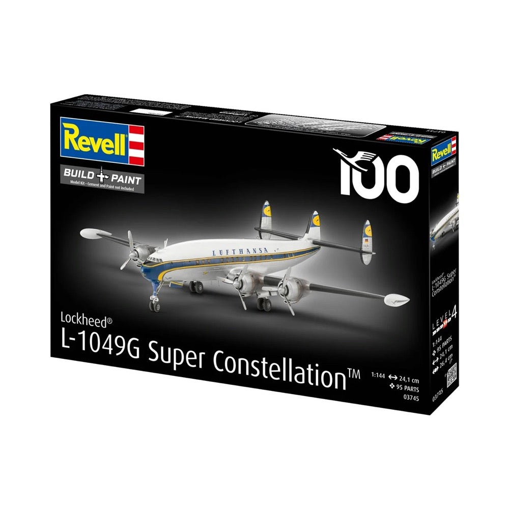 Revell 63745 1/144 Lockheed L.1049G Super Constellation LUF Model Set