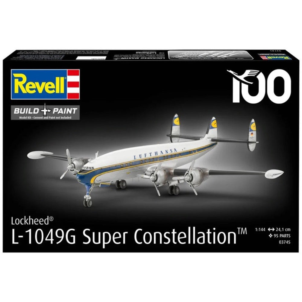 Revell 63745 1/144 Lockheed L.1049G Super Constellation LUF Model Set