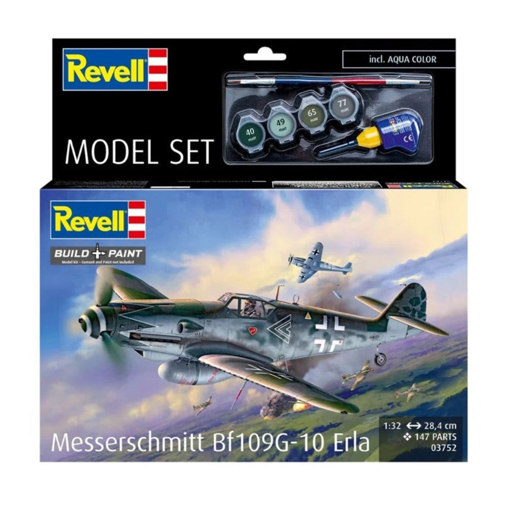 Revell 63752 1/32 Messerschmitt Bf109G-10 Erla Model Set