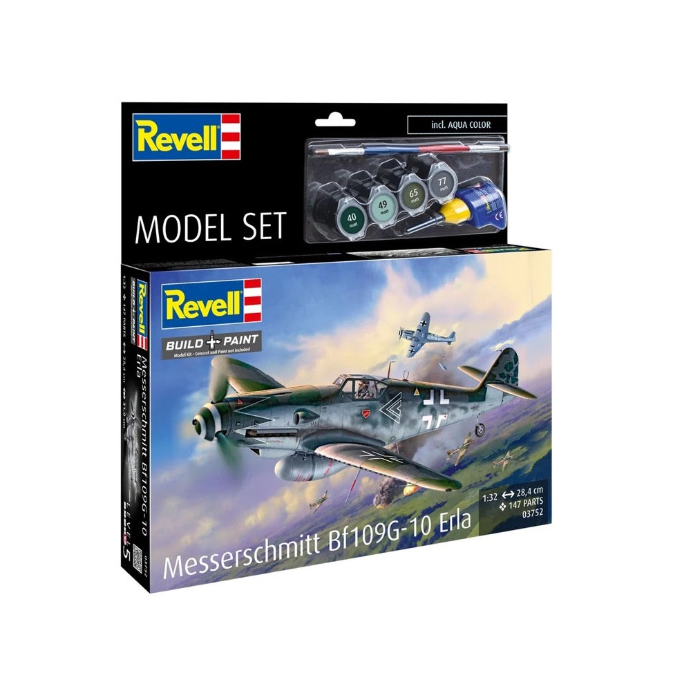 Revell 63752 1/32 Messerschmitt Bf109G-10 Erla Model Set