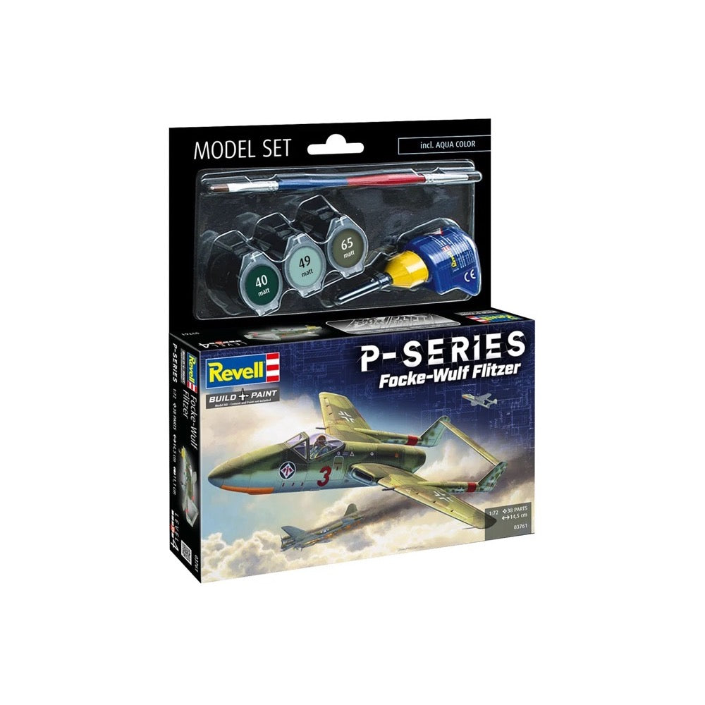 Revell 63761 1/72 Focke-Wulf TL Jager Flitzer P-Series Model Set