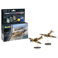 Revell 63771 1/144 Spitfire Mk.Ia & Hurricane Mk.I Model Set