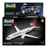Revell 63772 1/144 Boeing 737-800 Turkish Airlines Model Kit Set
