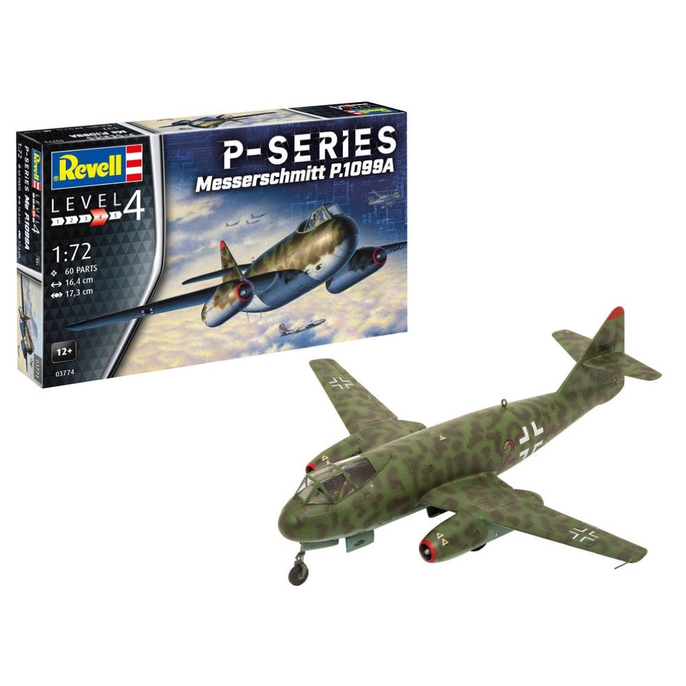 Revell 63774 1/72 Messerschmitt P.1099A - P-Series Model Kit Set