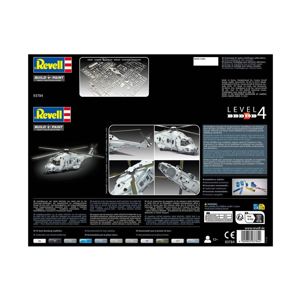 Revell 063784 1/72 NH90 NFH Navy Model Set