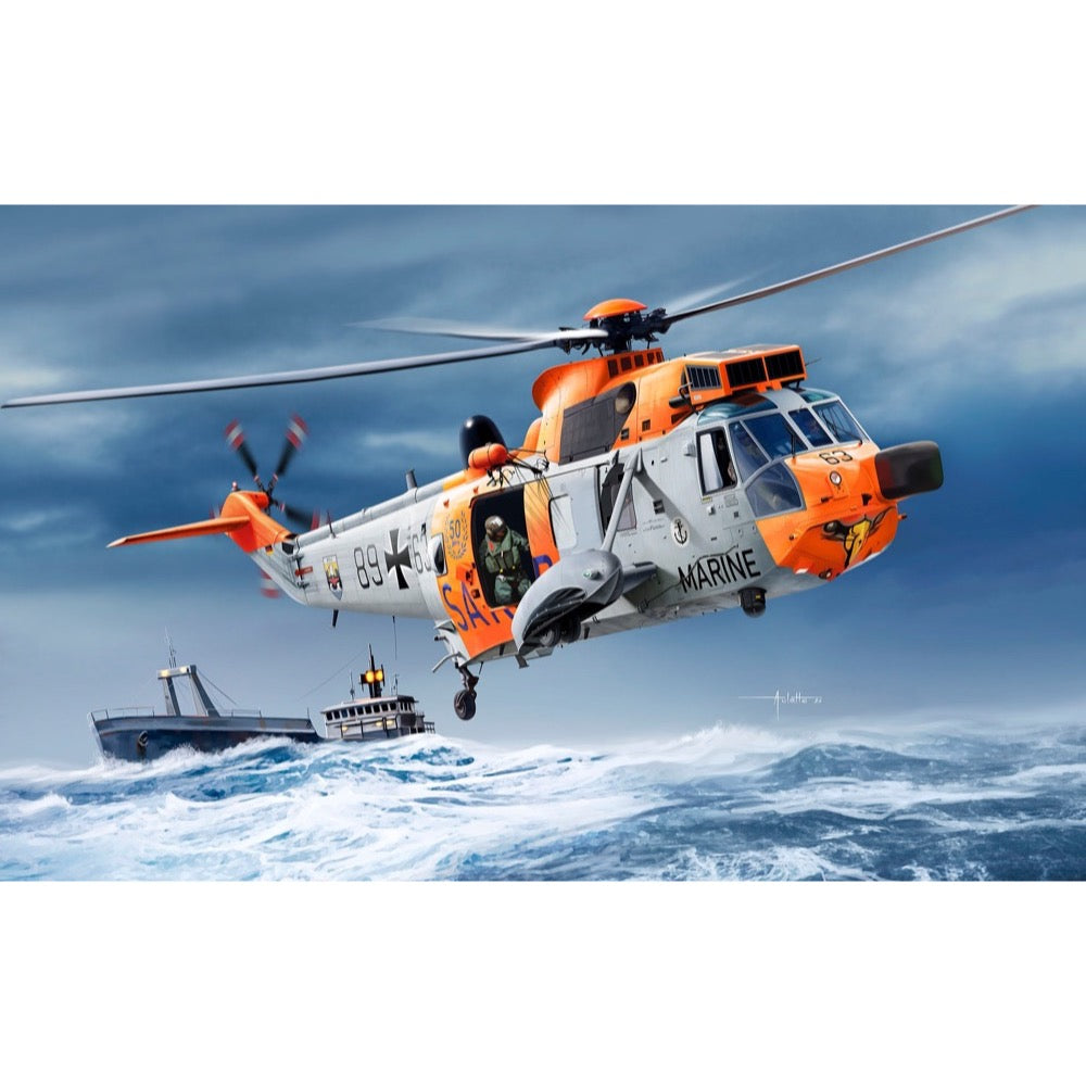 Revell 063785 1/72 Westland Sea King Mk. 41 Model Set