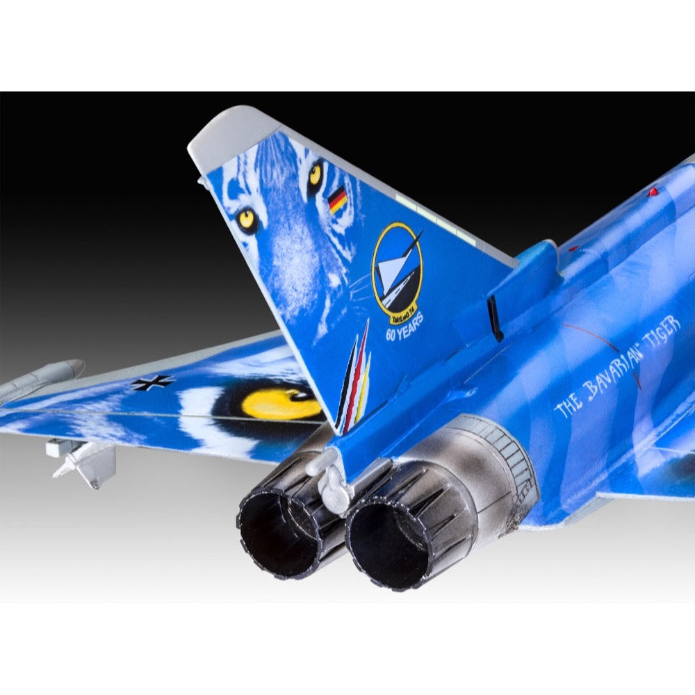 Revell 63818 1/72 Eurofighter Typhoon Bavarian Tiger 2021 Starter Set