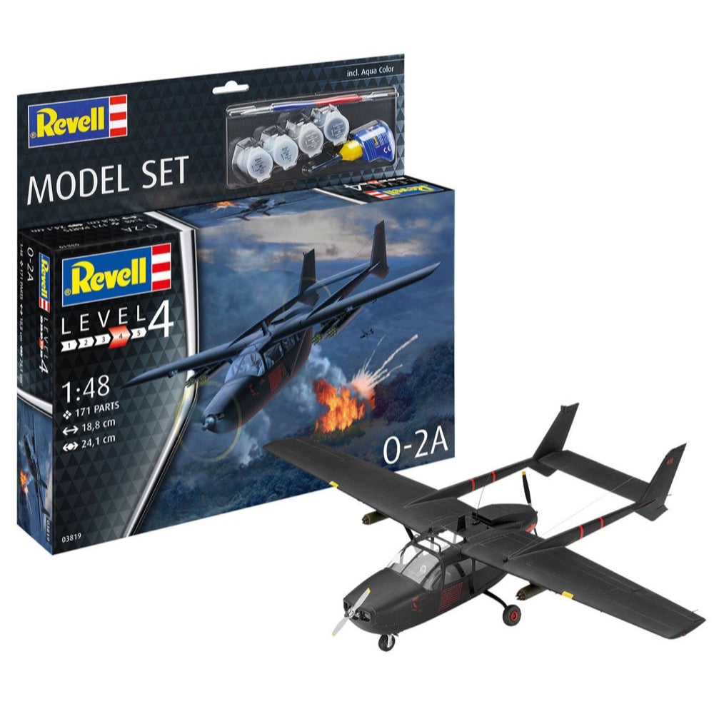 Revell 63819 1/48 O-2A Skymaster Starter Set