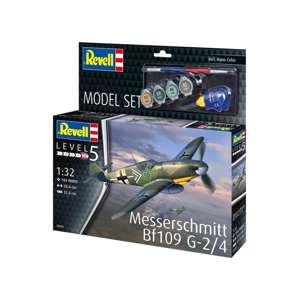 Revell 63829 1/32 Messerschmitt Bf109 G-2/4 Model Kit Set