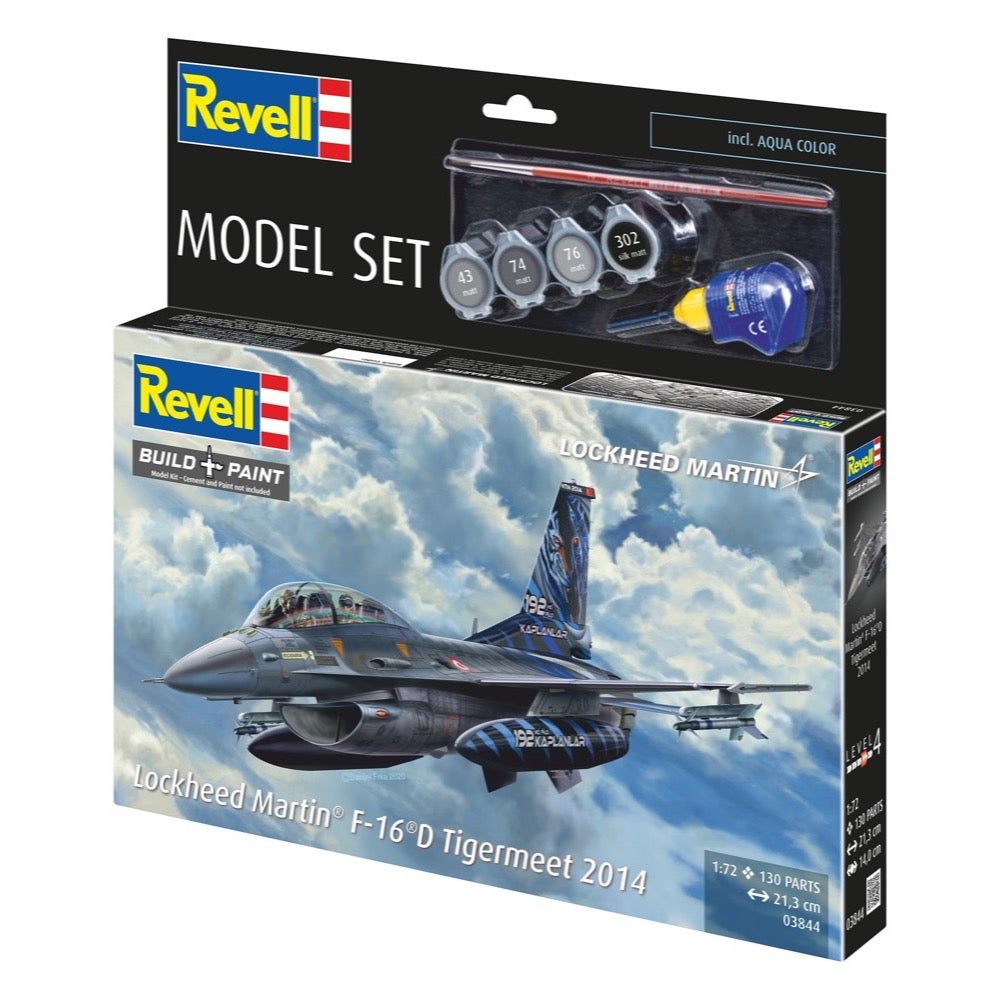 Revell 1/72 Lockheed Martin F-16D Tigermeet 2014 Model Set