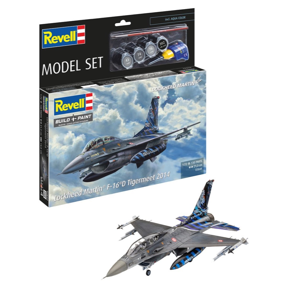 Revell 1/72 Lockheed Martin F-16D Tigermeet 2014 Model Set