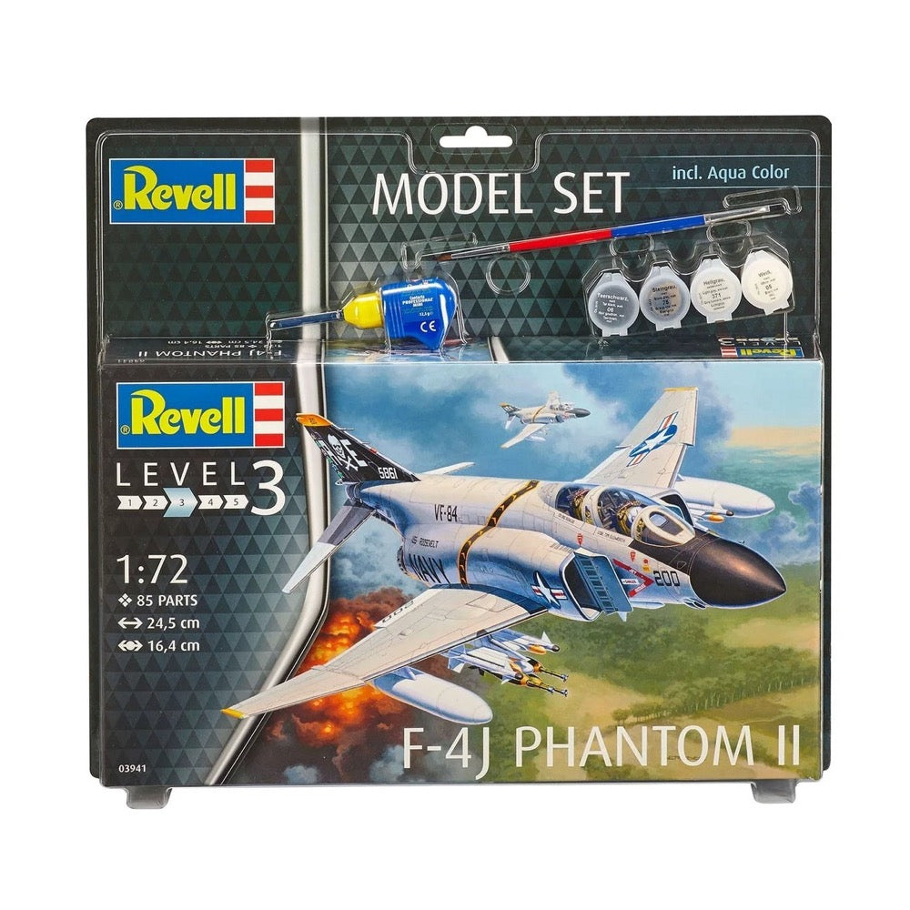 Revell 1/72 F-4J Phantom II Model Set