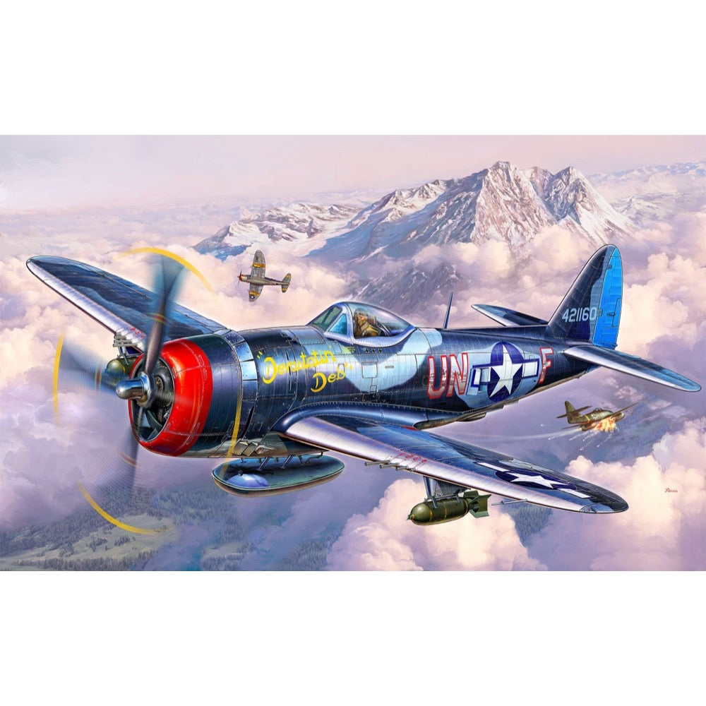 Revell 63984 1/72 P-47 M Thunderbolt Starter Set