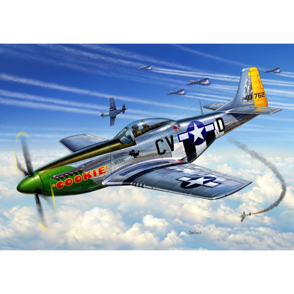 Revell 64148 1/72 P-51D Mustang Starter Set
