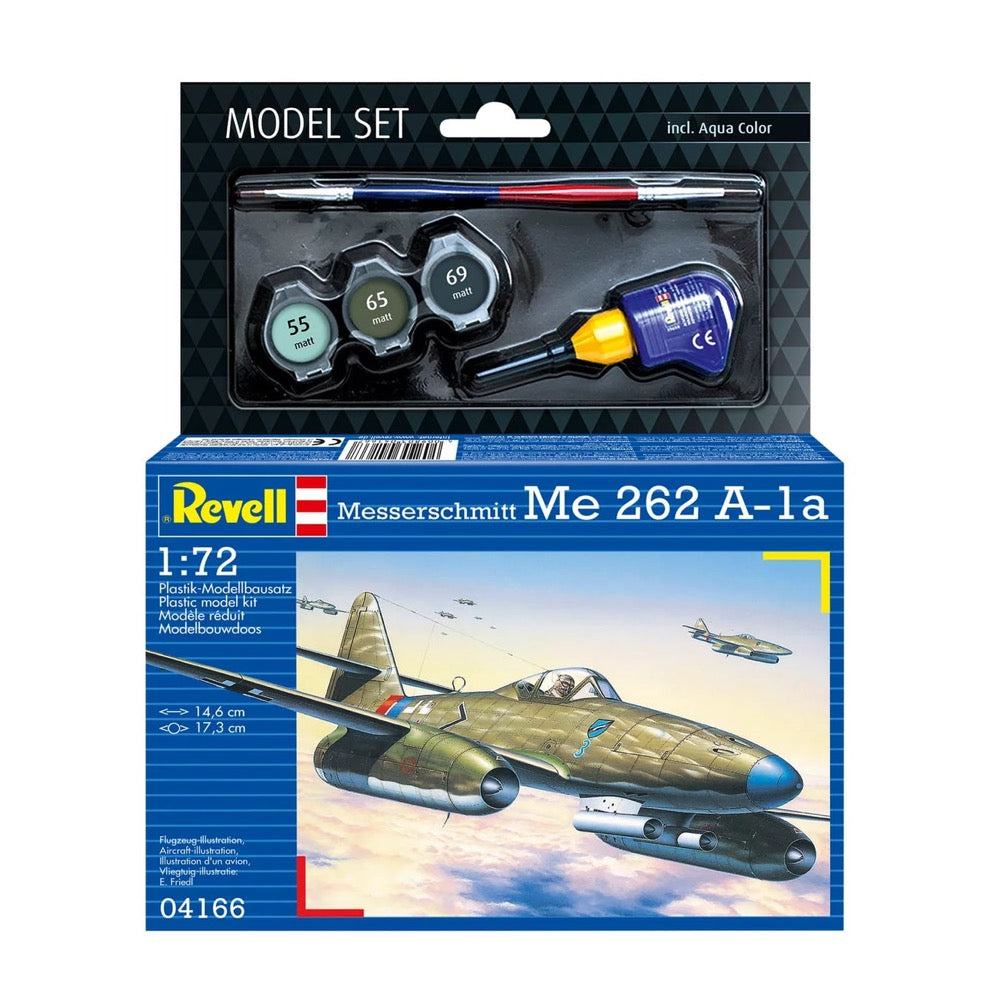 Revell 64166 1/72 Messerschmitt Me 262 A1a Model Kit Set