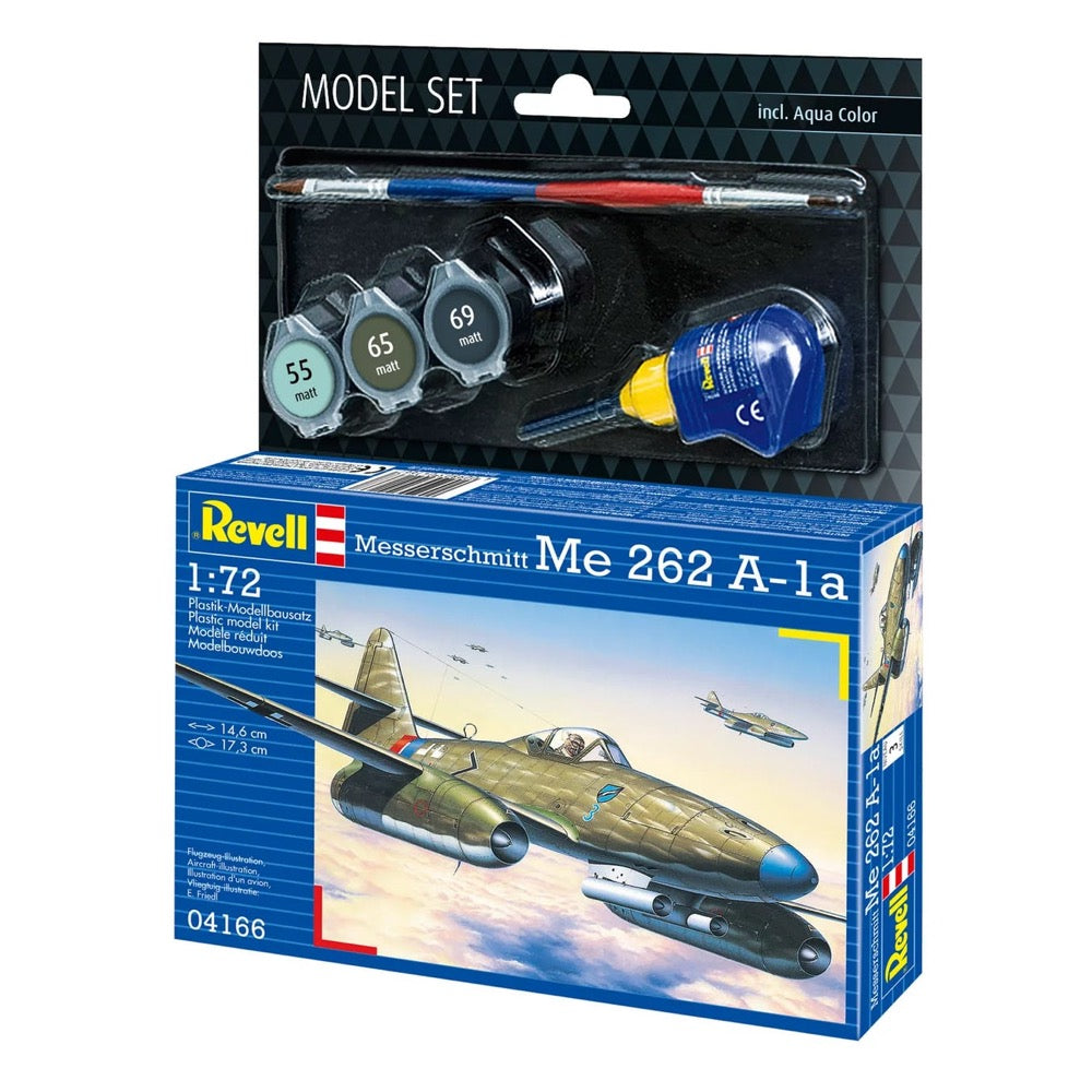 Revell 64166 1/72 Messerschmitt Me 262 A1a Model Kit Set
