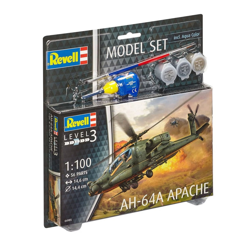 Revell 1/100 AH-64A Apache Model Set