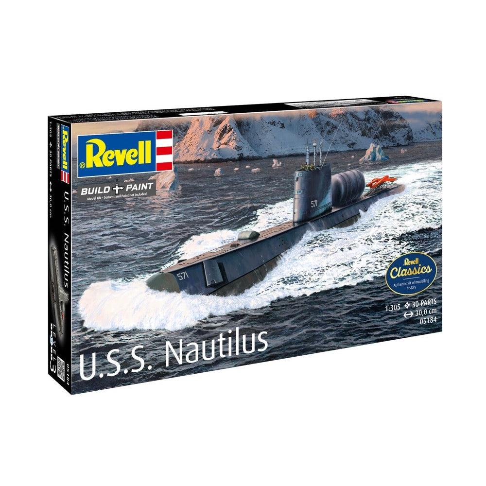 Revell 065184 1/350 U.S.S. Nautilus Model Set