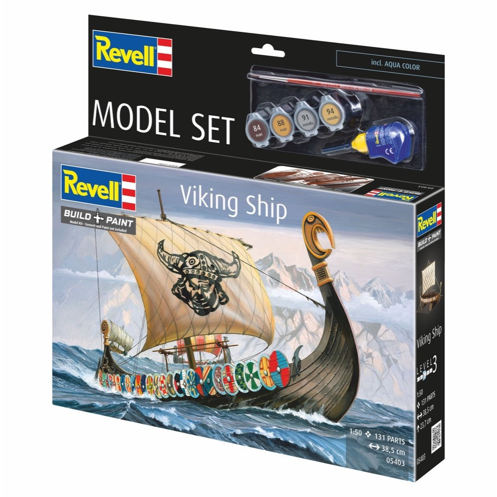 Revell 1/50 Viking Ship Model Set