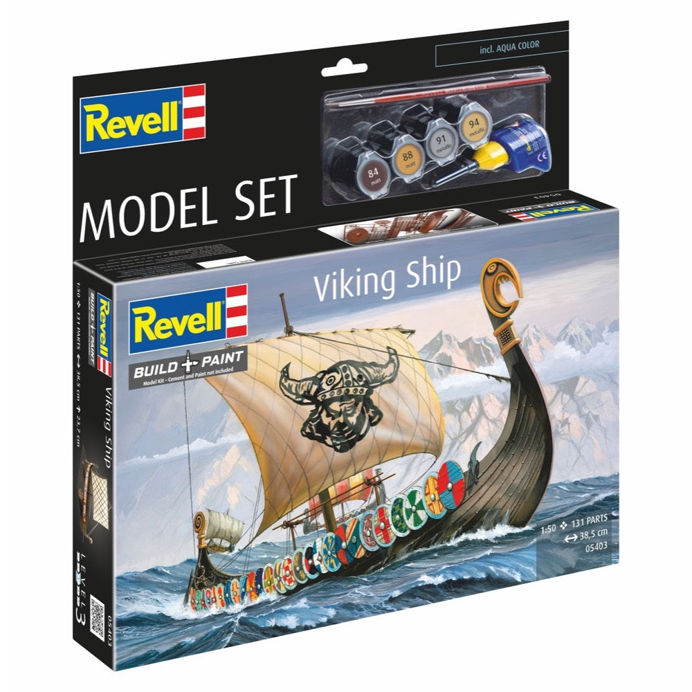 Revell 1/50 Viking Ship Model Set