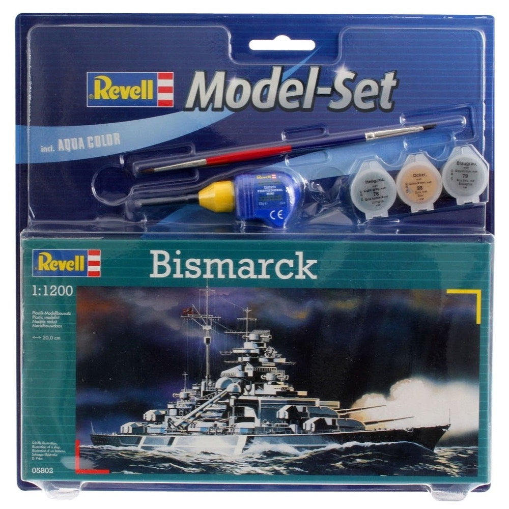 Revell 1/1200 Bismarck Starter Set