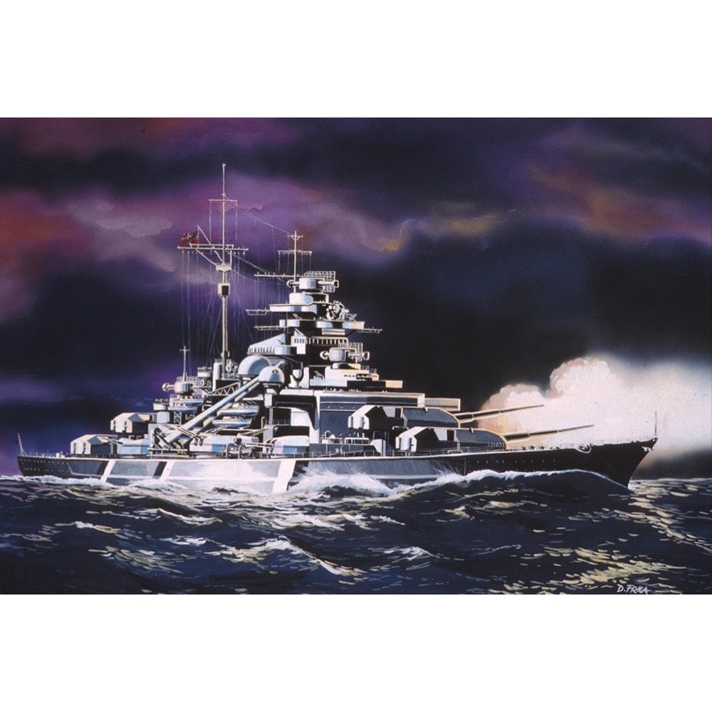 Revell 1/1200 Bismarck Starter Set