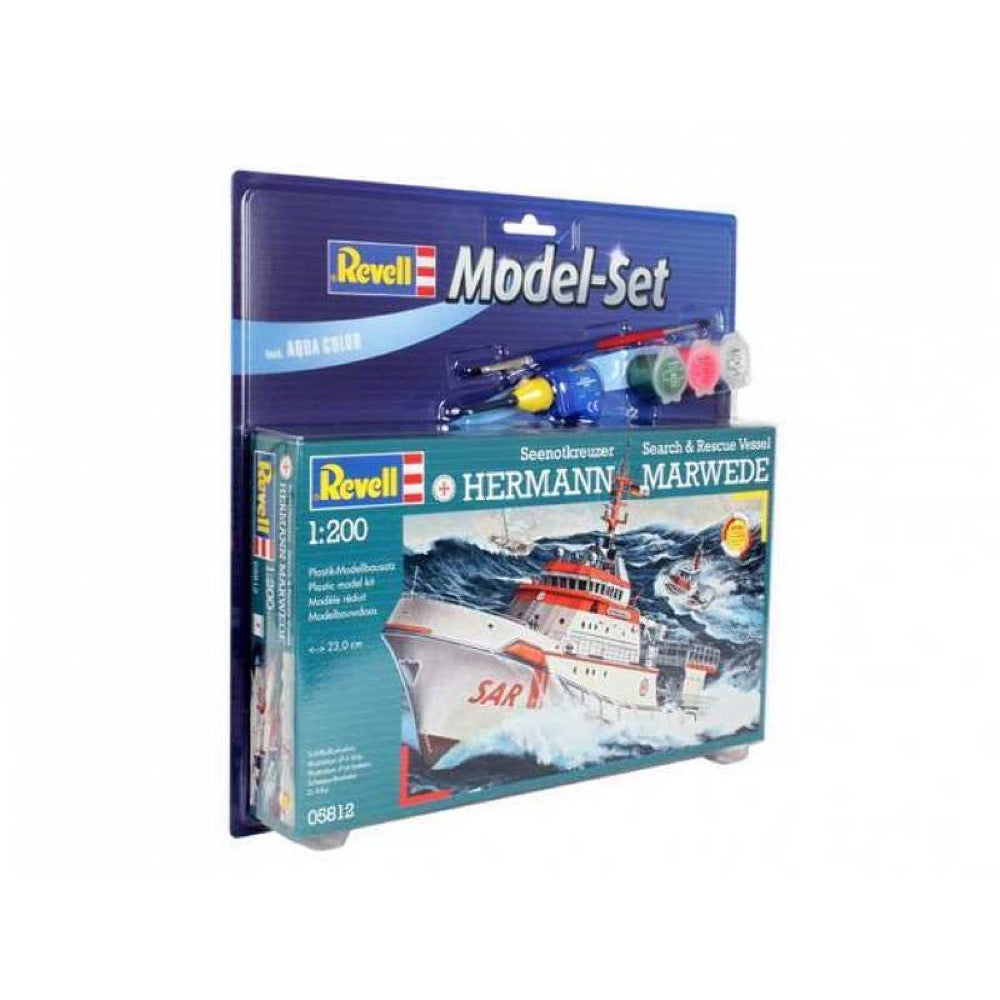Revell 65812 1/200 Hermann Marwede Starter Set