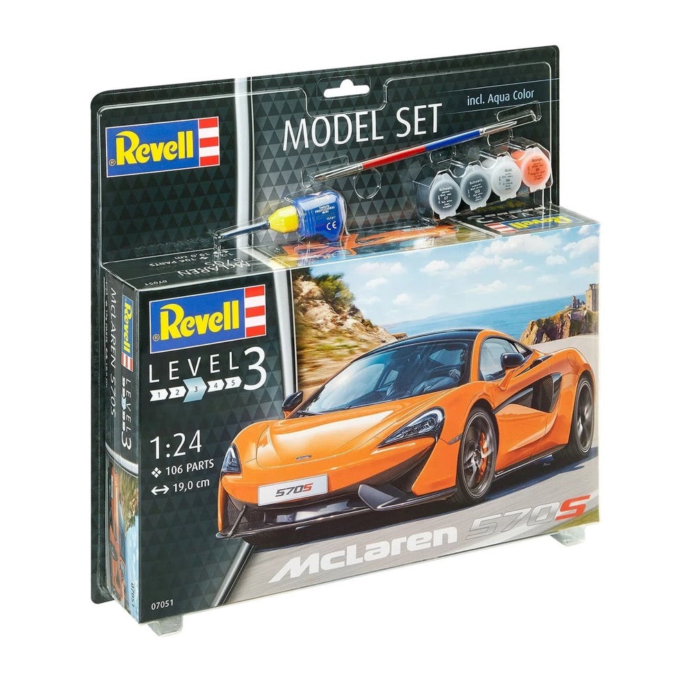 Revell 1/24 McLaren 570S Model Set