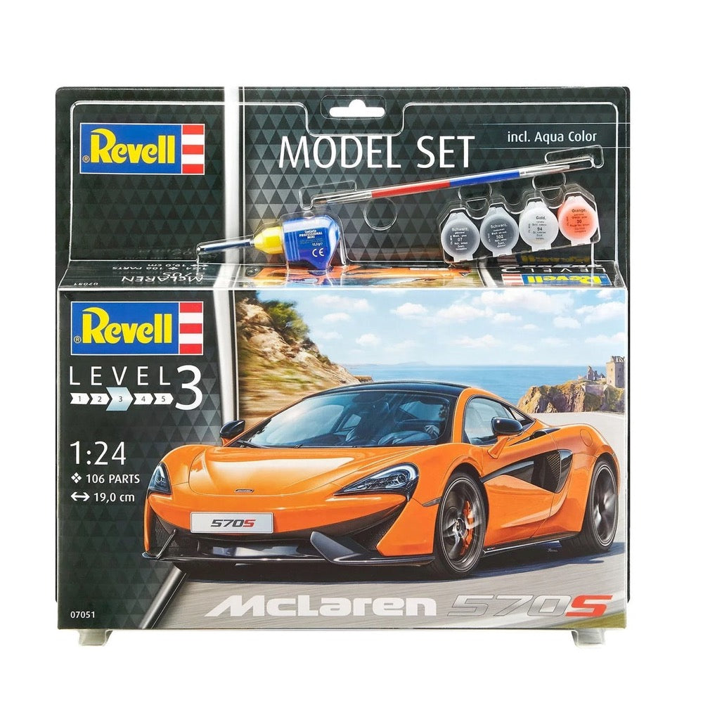 Revell 1/24 McLaren 570S Model Set