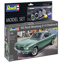 Revell 67065 1/24 1965 Ford Mustang 2+2 Fastback Model Kit Set