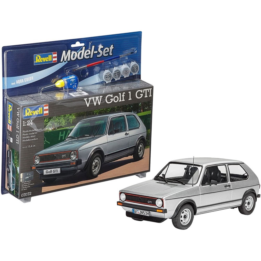 Revell 67072 1/24 VW Golf 1 GTI Starter Set