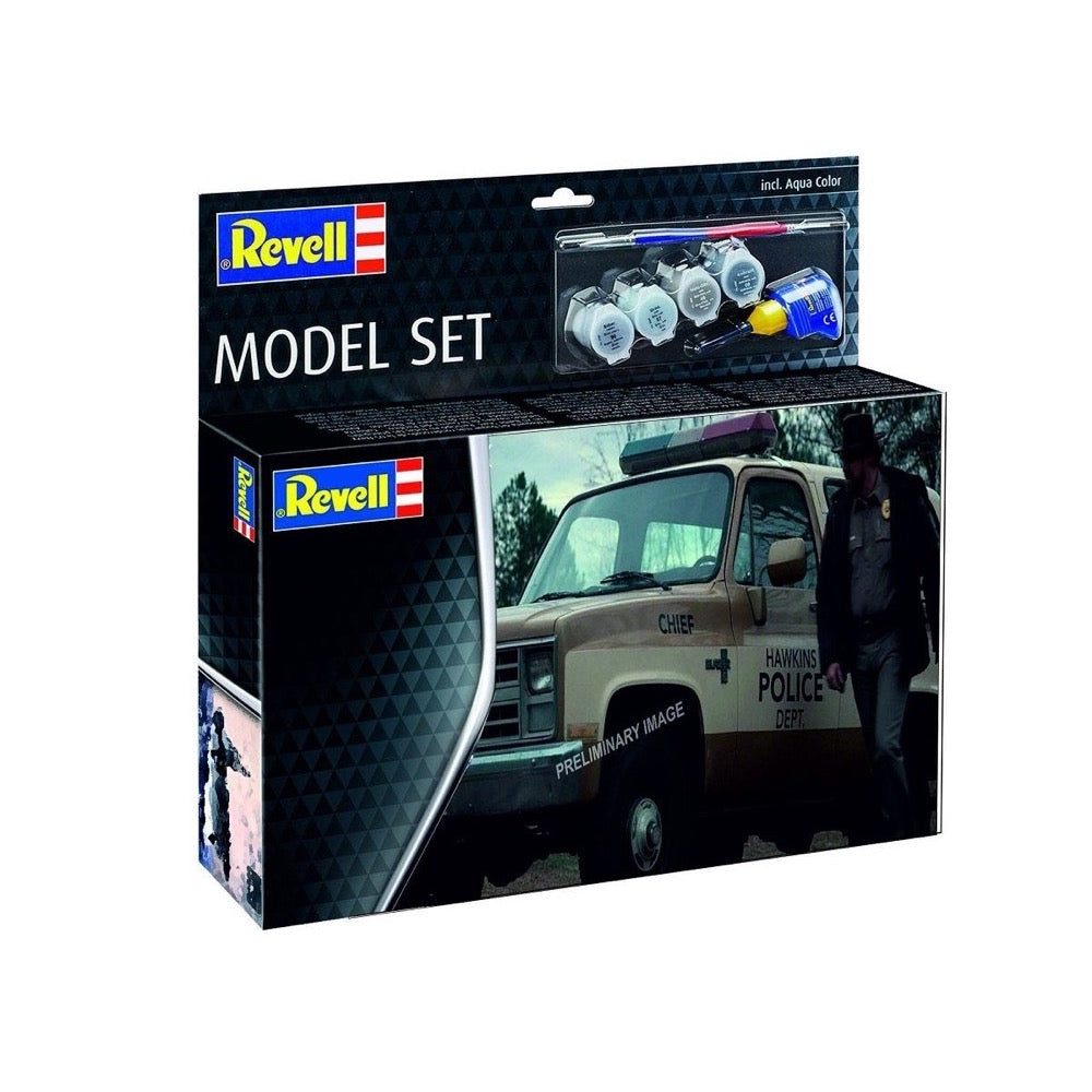 Revell 67724 1/25 Stranger Things 1985 Chevrolet K5 Blazer Starter Set