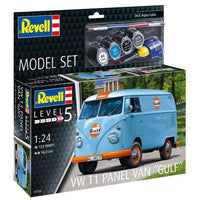 Revell 67726 1/24 VW T1 Panel Van Gulf Decoration Starter Set