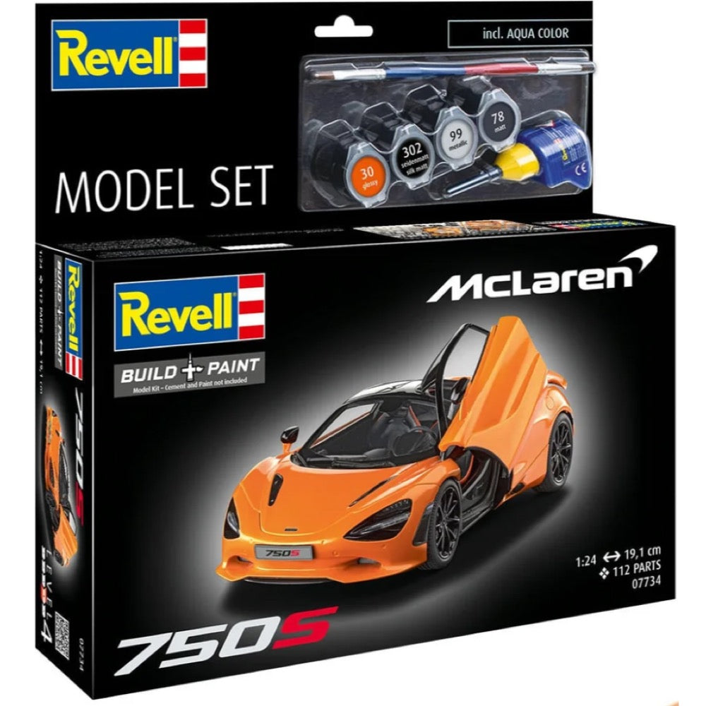 Revell 67734 1/24 Mclaren 750S Model Set