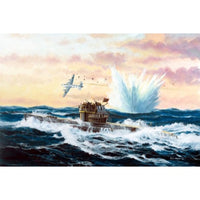 Revell 75154 1/350 German Submarine Type VII C/41 Starter Kit