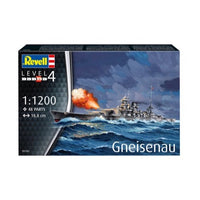 Revell 75181 1/1200 Battleship Gneisenau Starter Kit