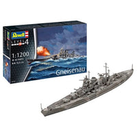 Revell 75181 1/1200 Battleship Gneisenau Starter Kit