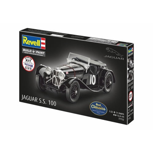 Revell 77752 1/32 Jaguar SS 100 Starter Kit