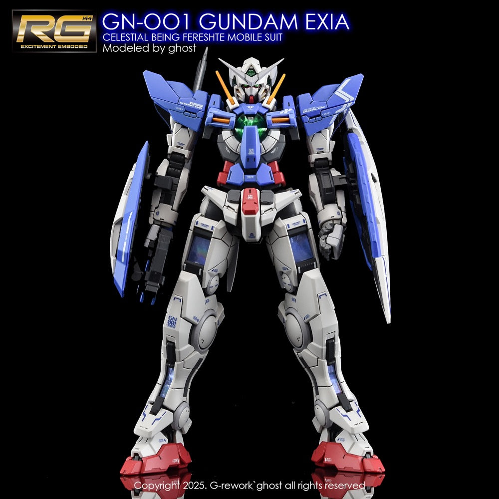 G-Rework CD-RG15 Premium Decal for RG Gundam Exia
