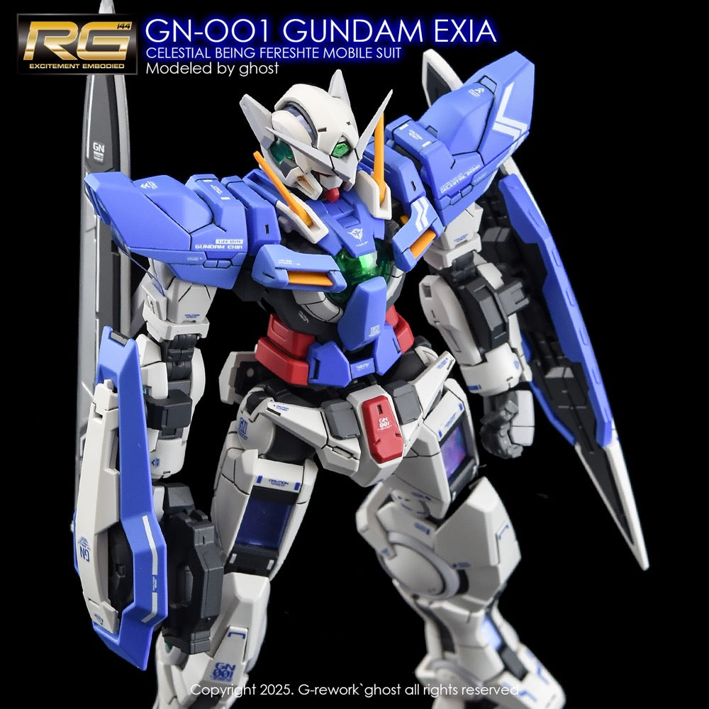 G-Rework CD-RG15 Premium Decal for RG Gundam Exia