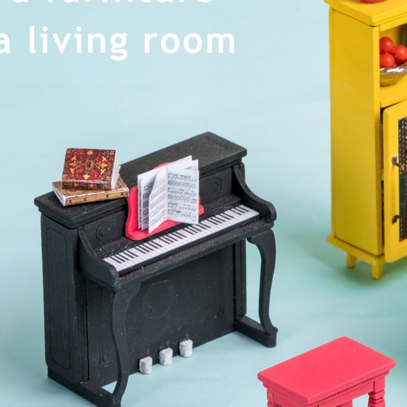 Robotime Rolife DIY Mini House Joys Peninsula Living Room