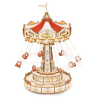 Robotime DIY Swing Ride Amusement Park