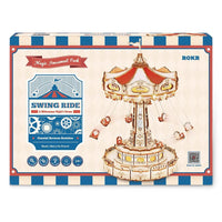 Robotime DIY Swing Ride Amusement Park
