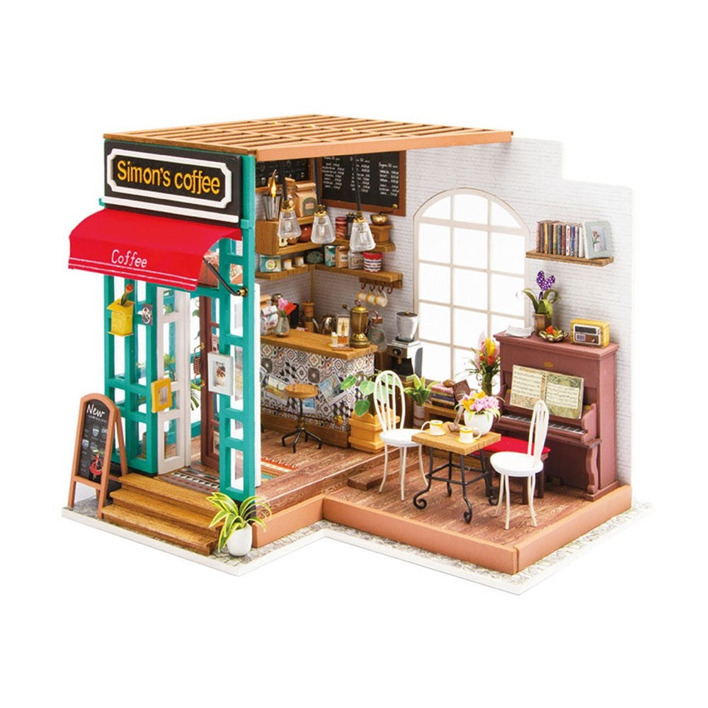 Robotime Rolife DIY Mini House Simons Coffee