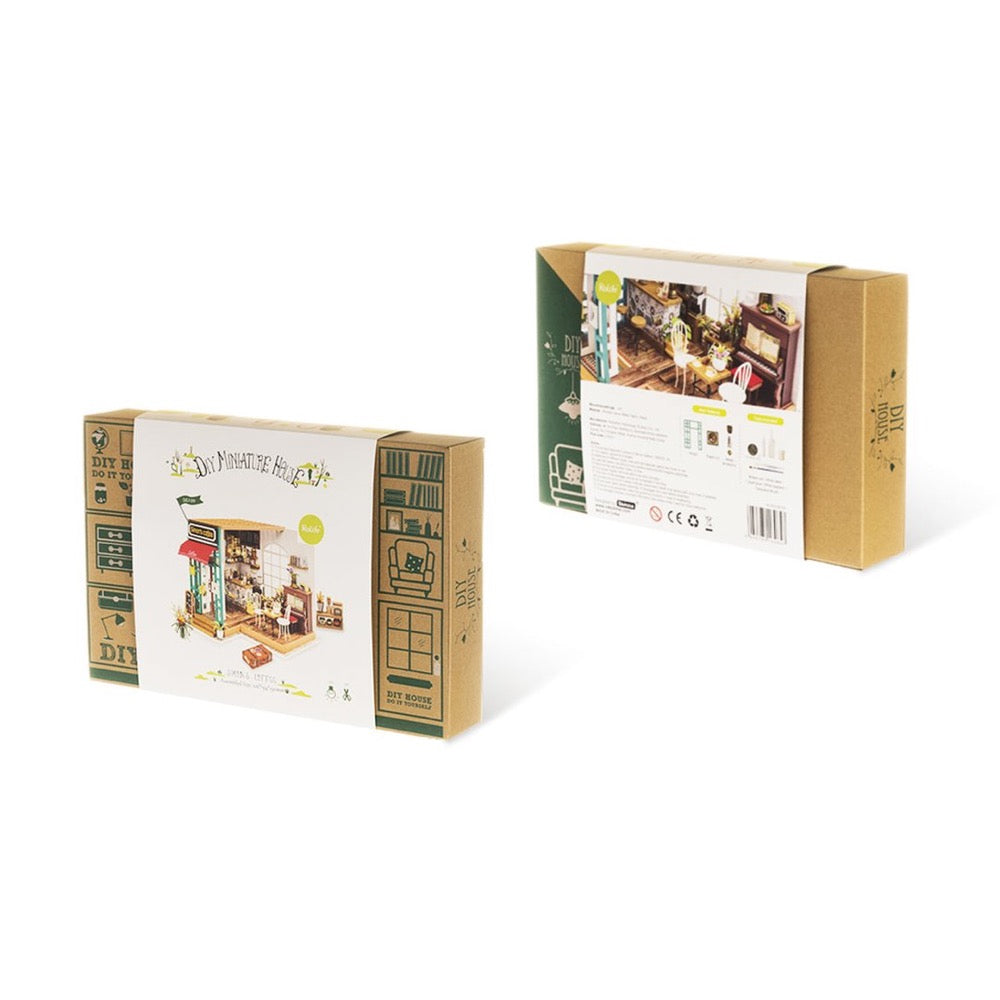 Robotime Rolife DIY Mini House Simons Coffee