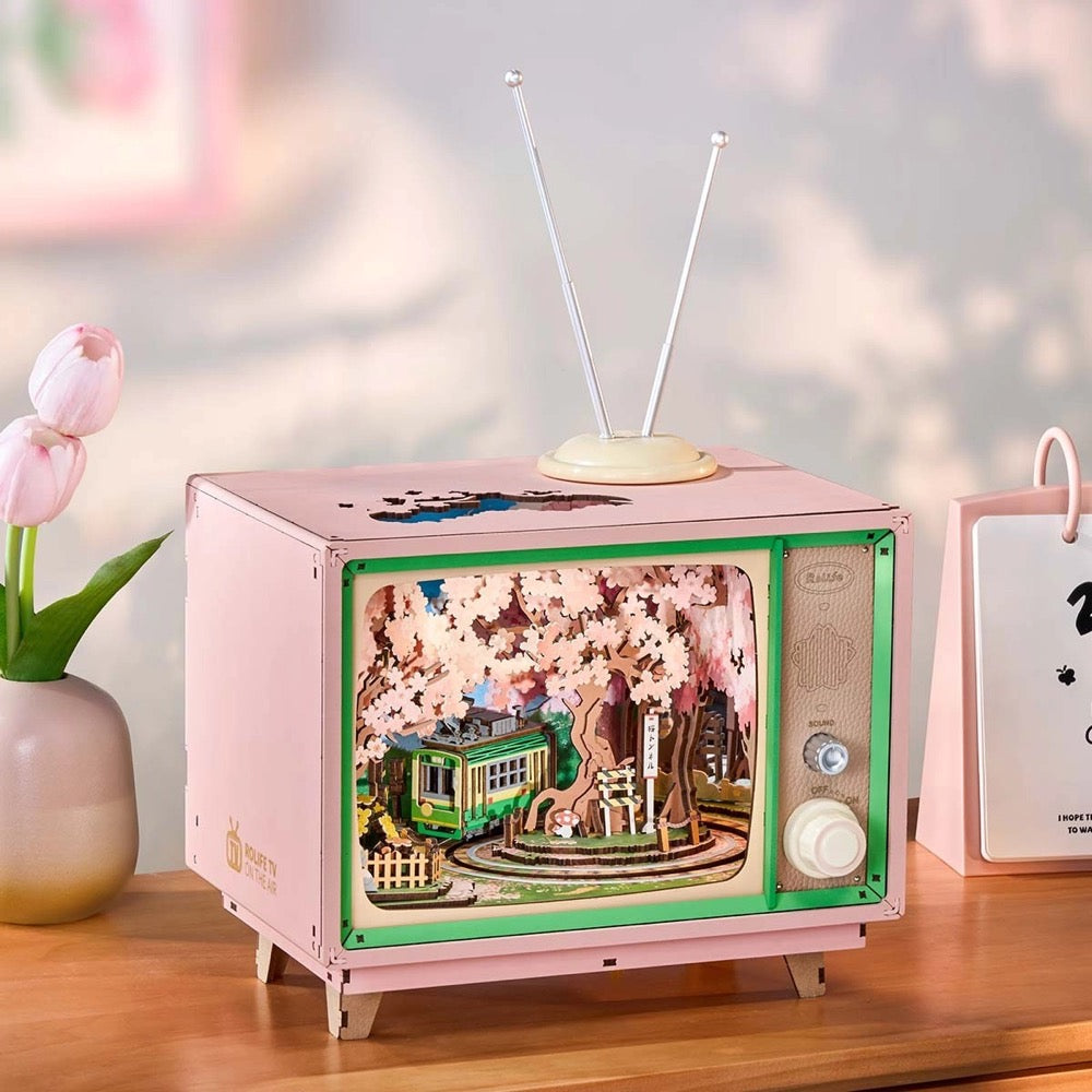 Robotime Rolife Music Box Sakura Dreamy Tour