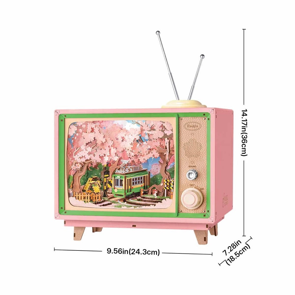 Robotime Rolife Music Box Sakura Dreamy Tour