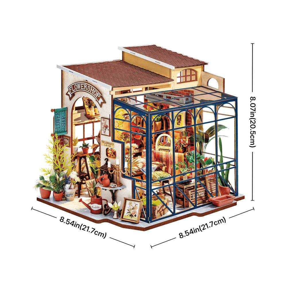 Robotime DIY Mini House Emily's Flower Shop